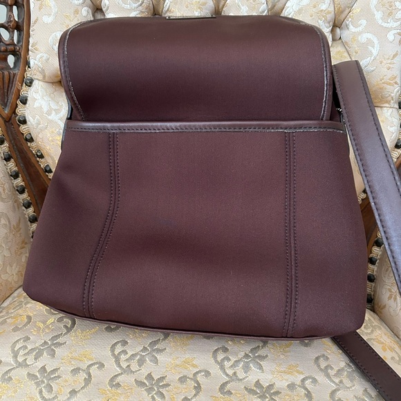 RARE! Vintage Coach Chocolate Crossbody - Picture 7 of 11